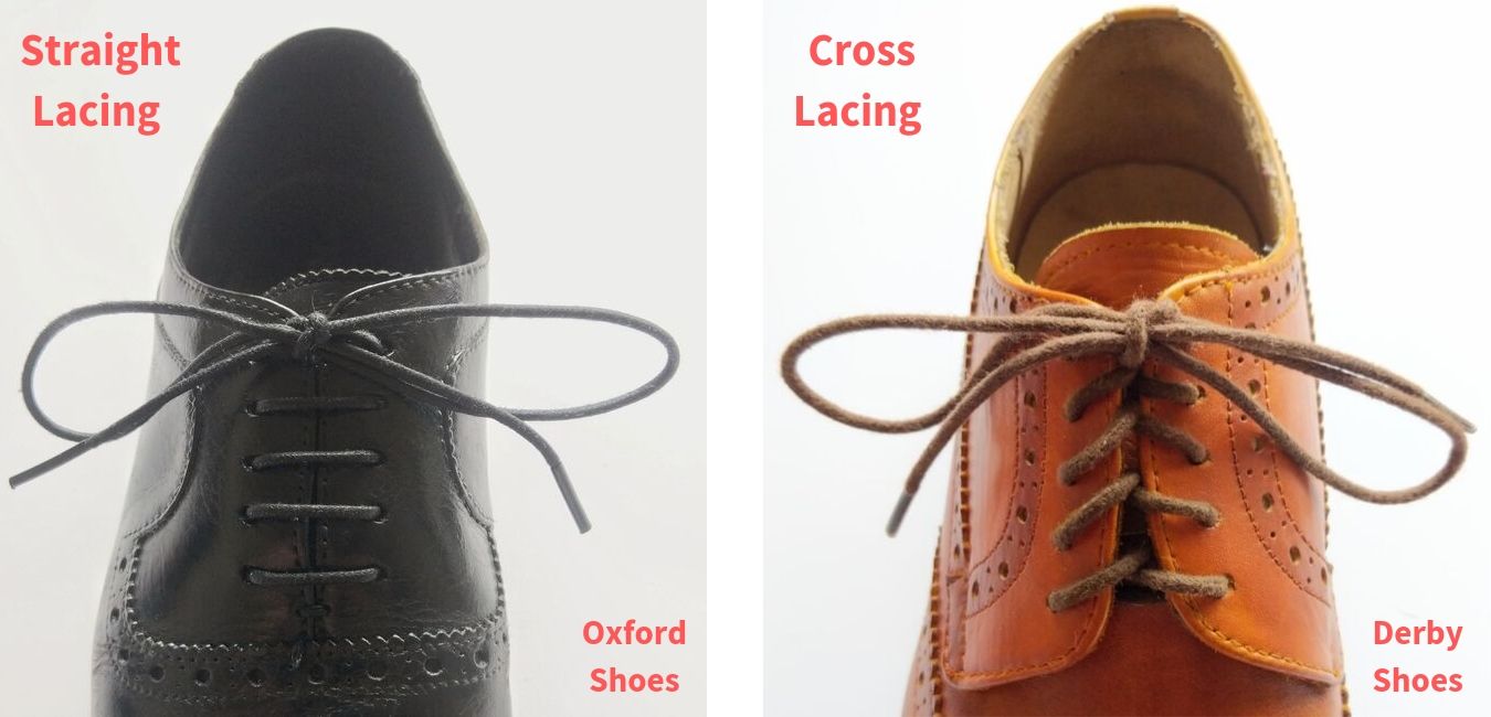 lacing formal shoes