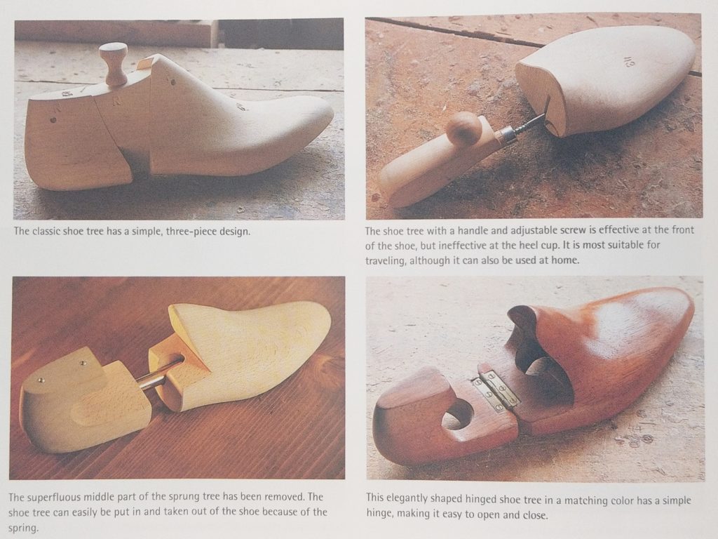 The various types of Shoe Trees