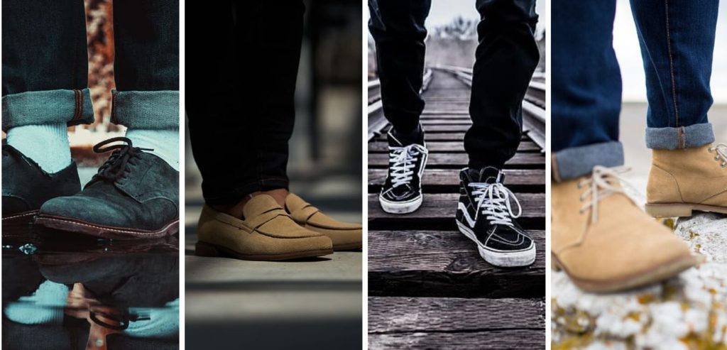 Formal and Casual shoes categorized