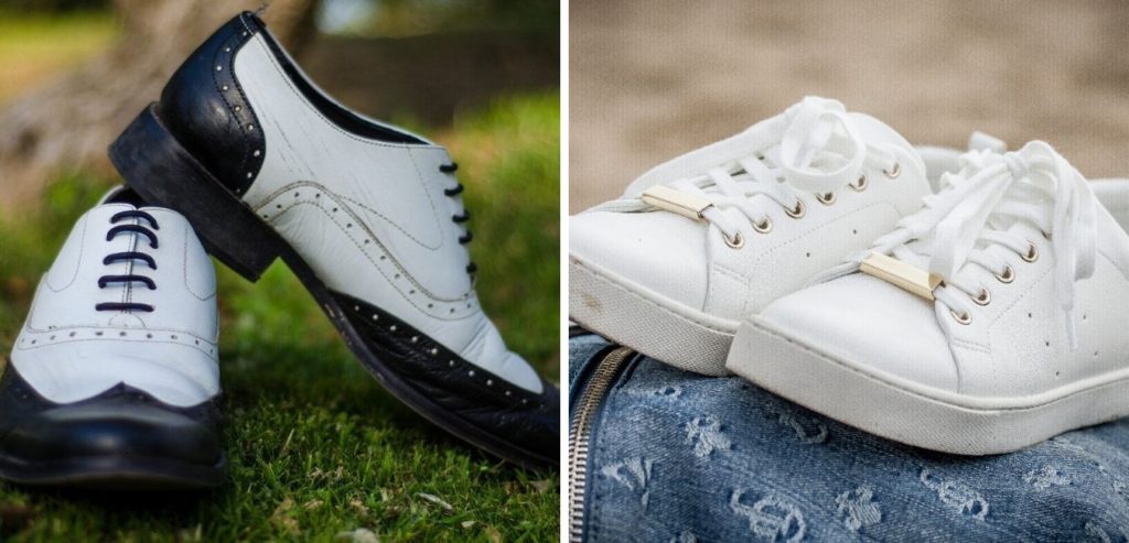 Spectators shoes vs classic white Sneakers