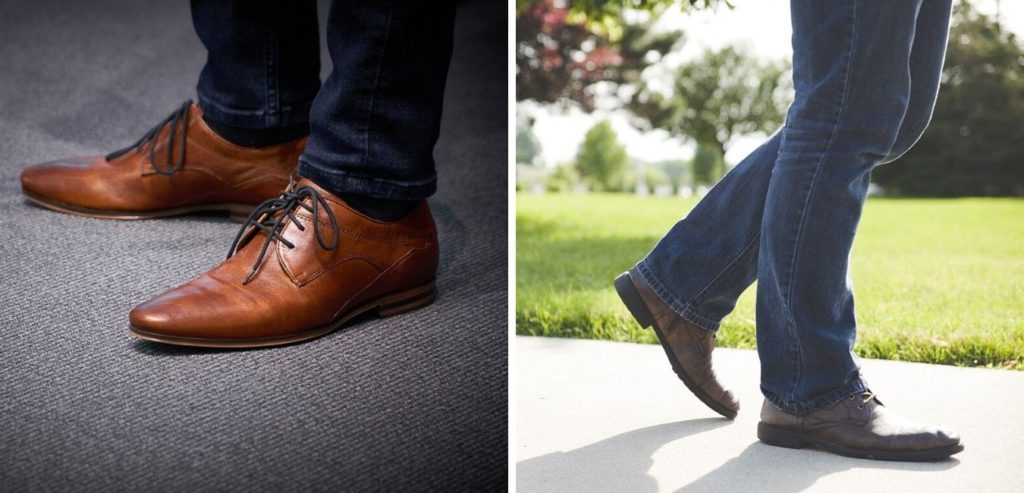 Work location and mode of transport plays an important role in choosing formal shoe soles