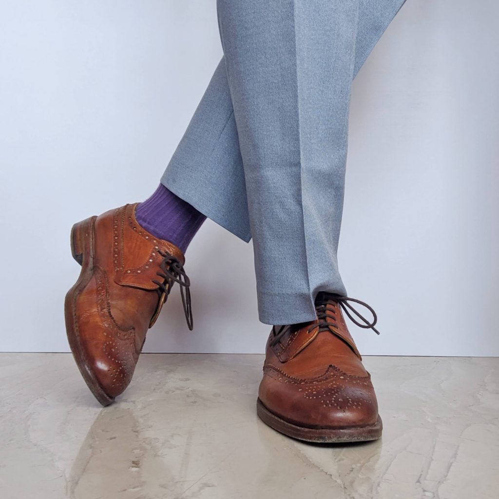 Buy Men Navy Textured Slim Fit Formal Trousers Online - 593216 | Peter  England
