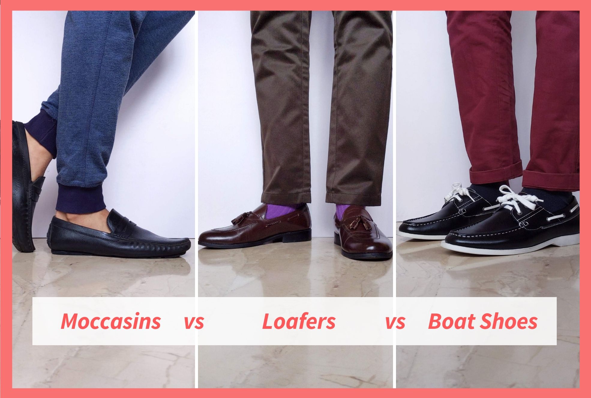 Introducir 115+ imagen moccasins vs loafers vs boat shoes