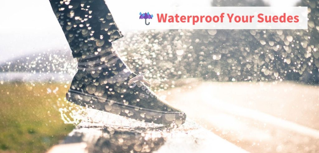 Impermeabilizza le tue scarpe scamosciate