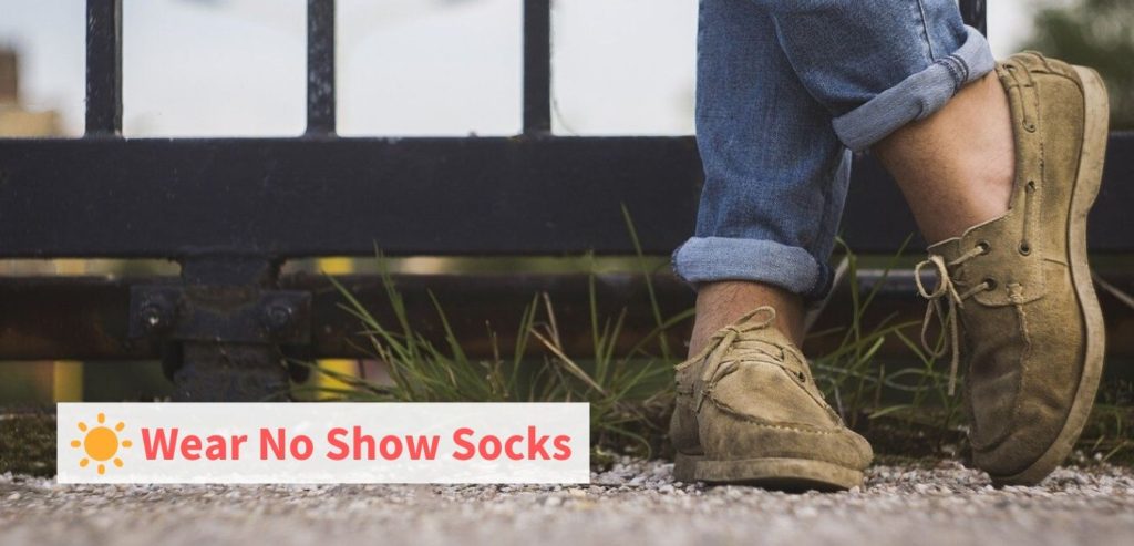 Wear No Show Socks